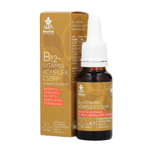 B12-vitamin komplex csepp, 20 ml