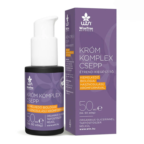 Króm komplex csepp, 50 ml, 60 adag